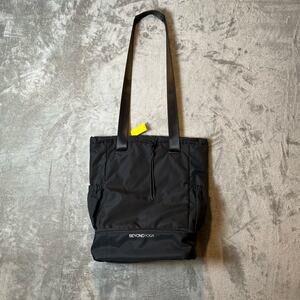 Beyond Yoga Black Tote Bag with Long Straps